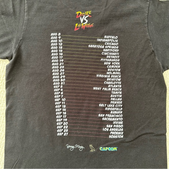 Drake Vs. Lil Wayne Graphic Tee - Picture 5 of 7